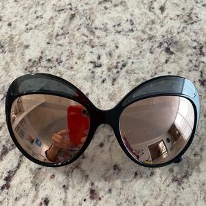 Chanel  Cat Eyes Mirror Sunglasses